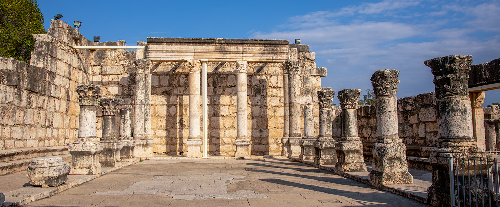 The White Synagogue of Capernaum