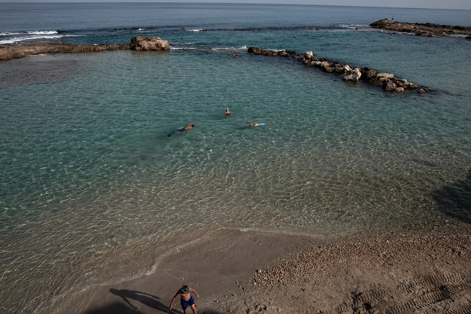 Achziv swimmers