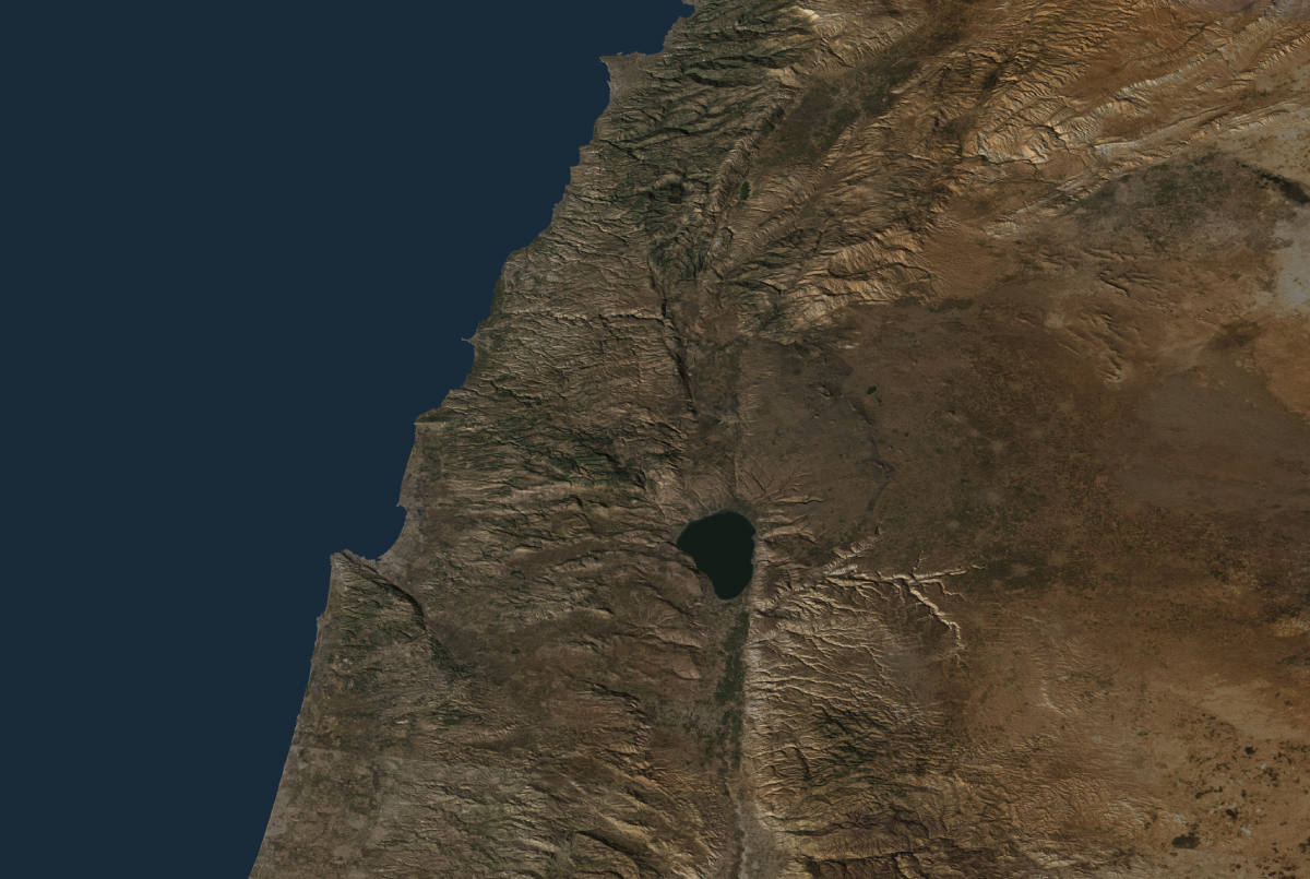 Satellite Map - Beth Alpha