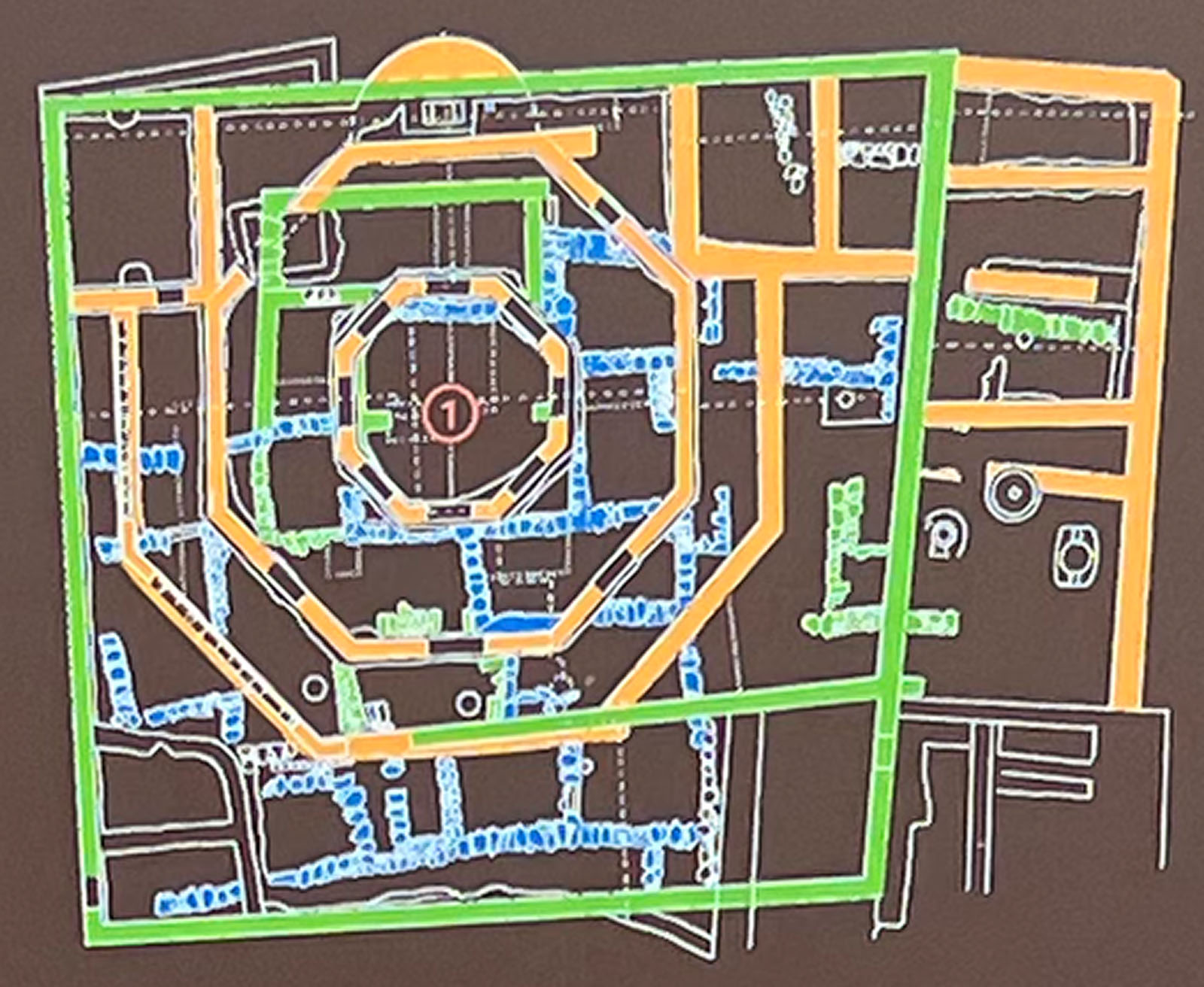 Capernaum - Peter's House Plan