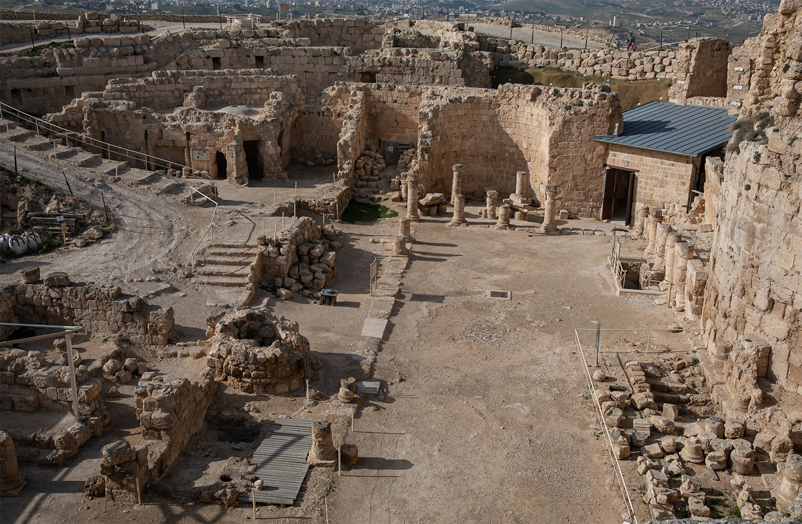 Herodicum - Central Courtyard
