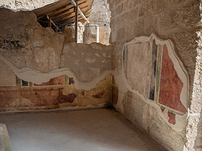 Herodium - Frescoes