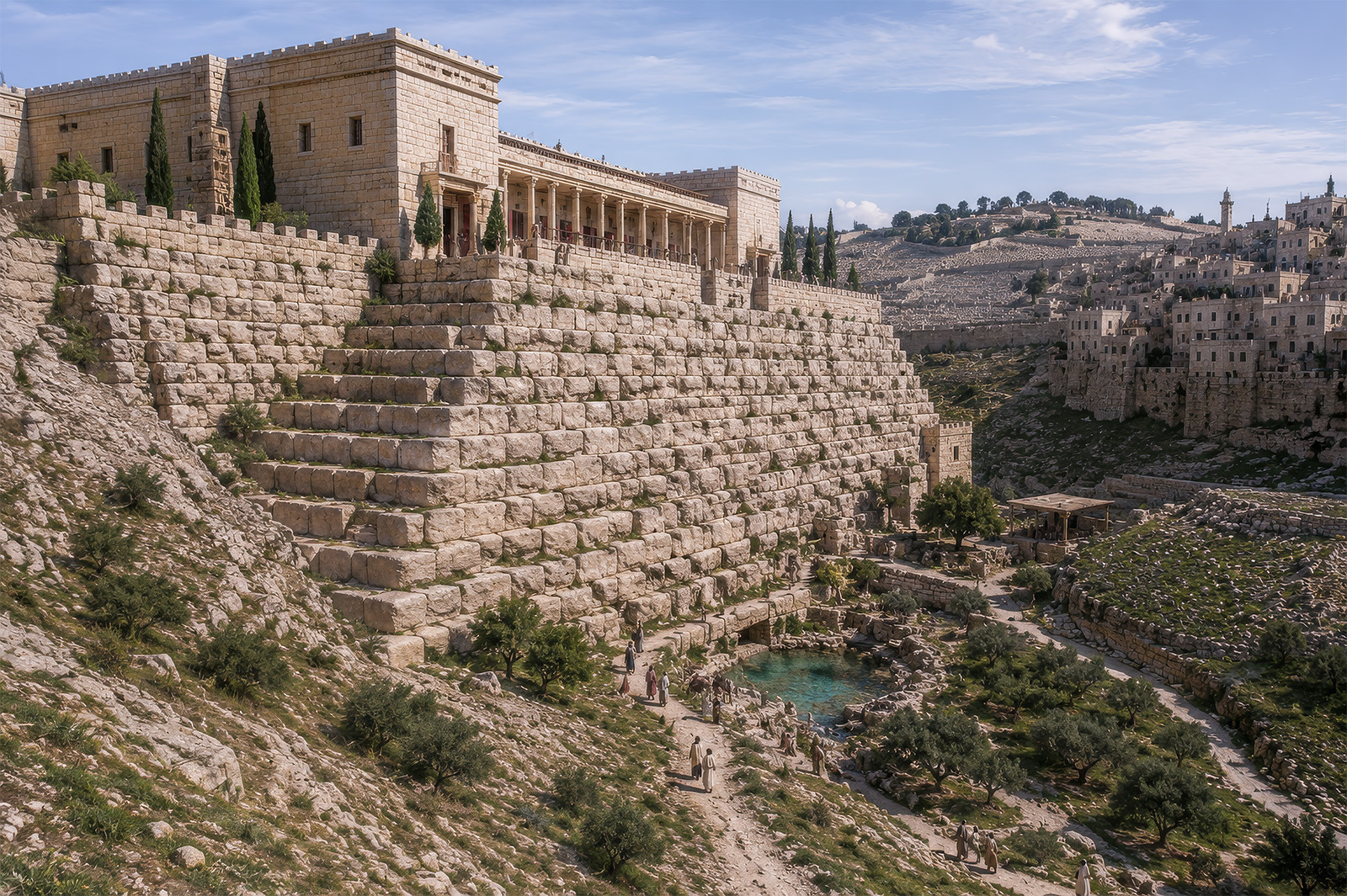 Stepped Stone Structure - Reconstructed