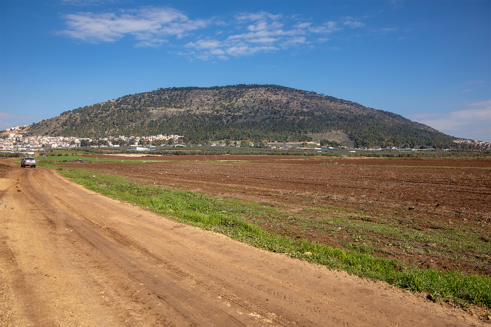 Mount Tabor from the Jezreel Valley