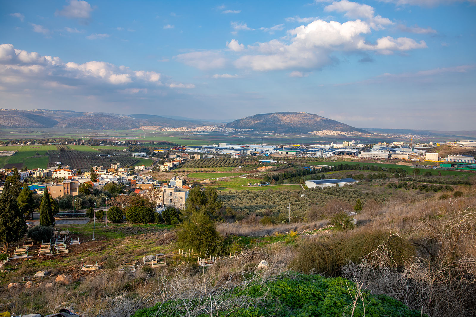 Mount Tabor from biblical Nain