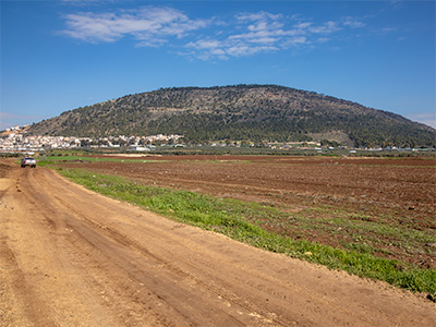 Mount Tabor from the Jezreel Valley