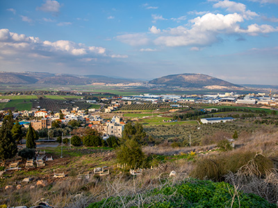 Mount Tabor from biblical Nain
