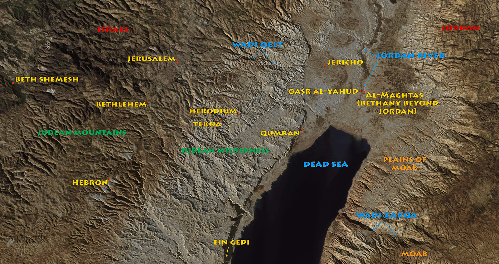 Ein Harod Map